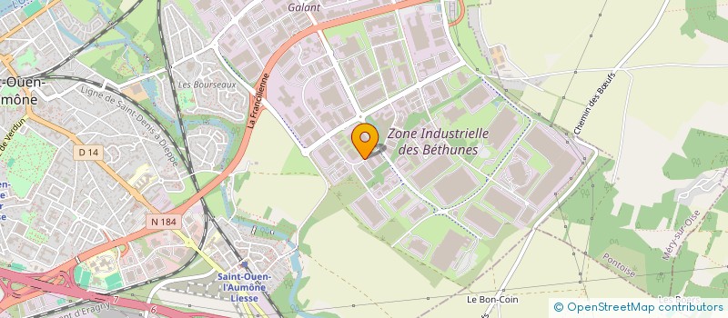 localisation de l'entreprise DEMENAGEMENTS DE HAAN à SAINT-OUEN-L'AUMONE