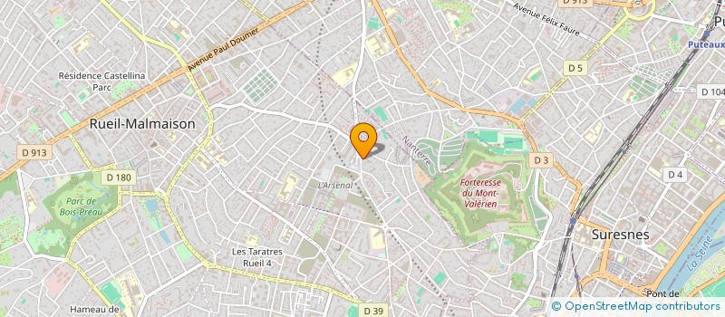 localisation de l'entreprise DEMENAGEMENTS GALLIENI à RUEIL-MALMAISON