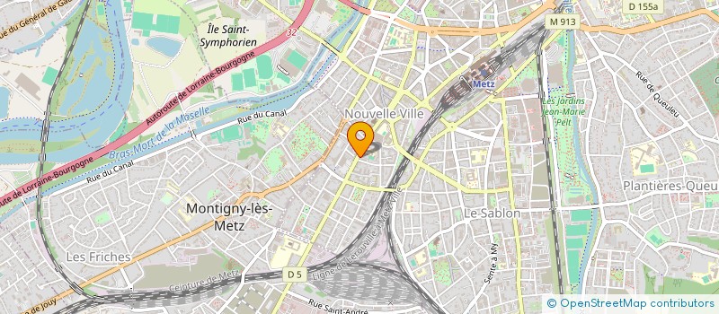 localisation de l'entreprise DEMENAGEMENTS HEIDELBERGER à METZ