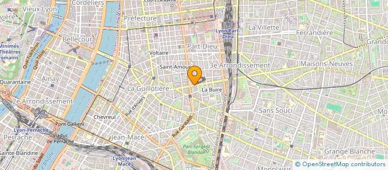 localisation de l'entreprise DEMENAGEMENTS LUGNIER à LYON
