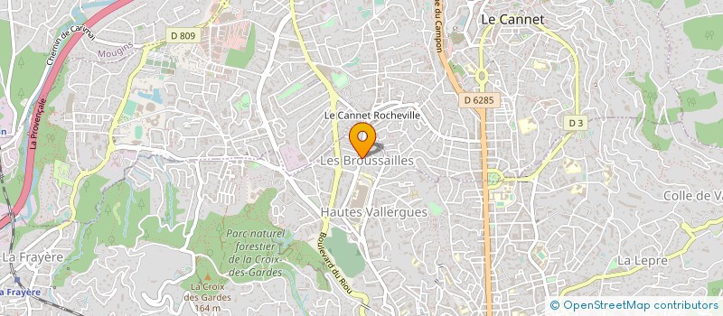 localisation de l'entreprise DEMENAGEMENTS MIRA à CANNES