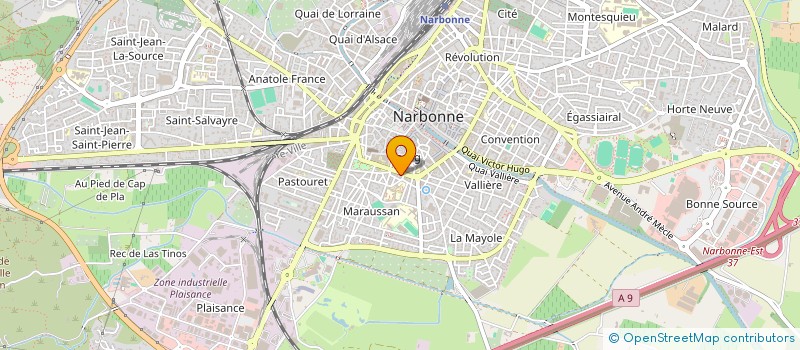 localisation de l'entreprise DEMENAGEMENTS OCCITANS  NARBONNE