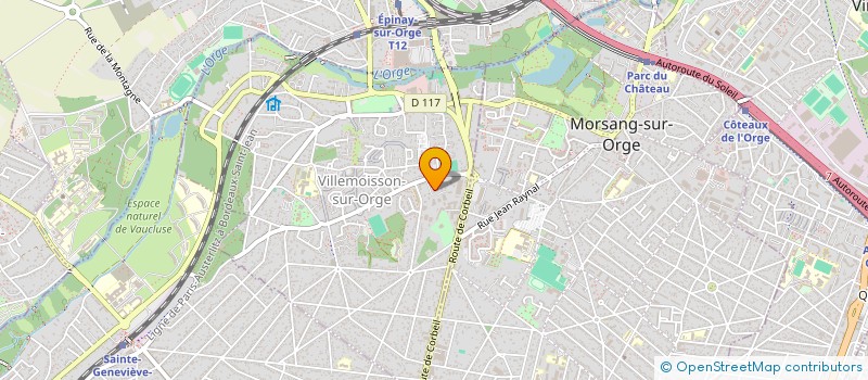 localisation de l'entreprise DEMENAGEMENTS PILORGET à VILLEMOISSON-SUR-ORGE