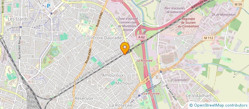 localisation de l'entreprise DEMENAGEMENTS PLAZA à TOULOUSE