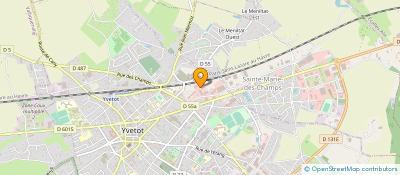 localisation de l'entreprise DEMENAGEMENTS PRO à YVETOT