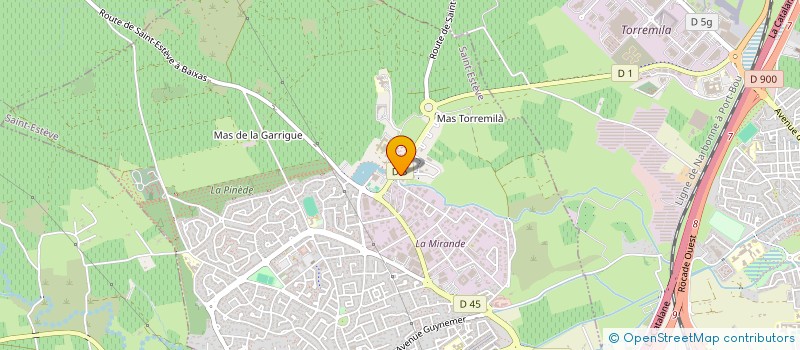 localisation de l'entreprise DEMENAGEMENTS TDS 66  SAINT-ESTEVE