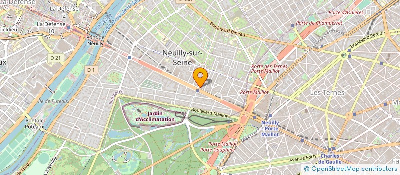 localisation de l'entreprise DEMENAGEMENTS TISON & DEVELOPPEMENT à NEUILLY-SUR-SEINE