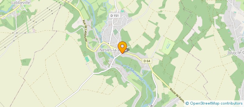 localisation de l'entreprise DEMENAGEURS ADAMOIS  NESLES-LA-VALLEE