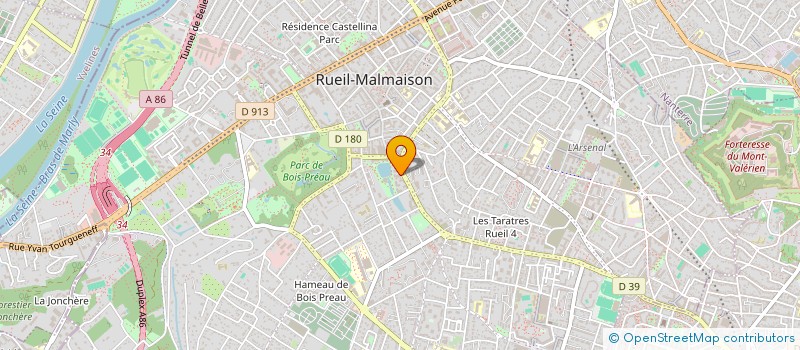 localisation de l'entreprise DEMENAGEZ ZEN à RUEIL-MALMAISON
