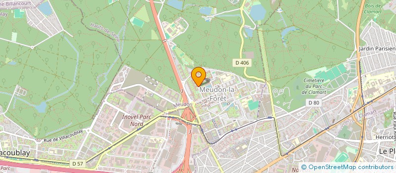 localisation de l'entreprise DEMENEX à MEUDON
