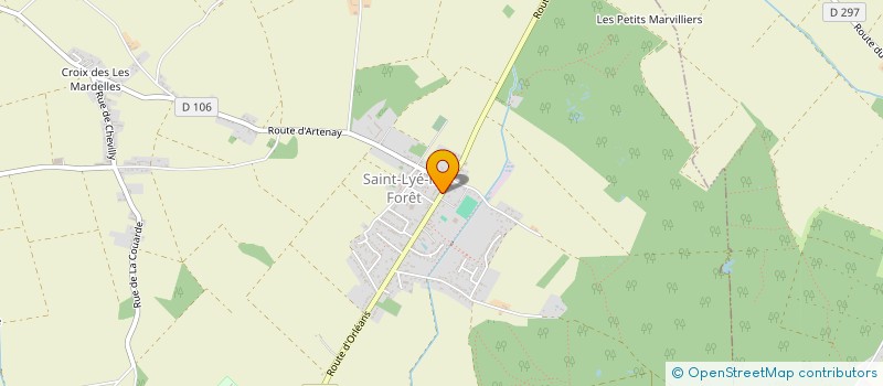 localisation de l'entreprise DEMENOIS à SAINT-LYE-LA-FORET