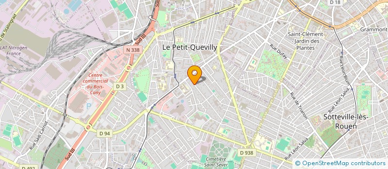 localisation de l'entreprise DEMENOIS ALAIN DEMENOIS ANNIE à LE PETIT-QUEVILLY