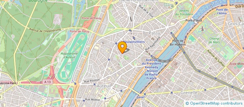 localisation de l'entreprise DEMETER  PARIS