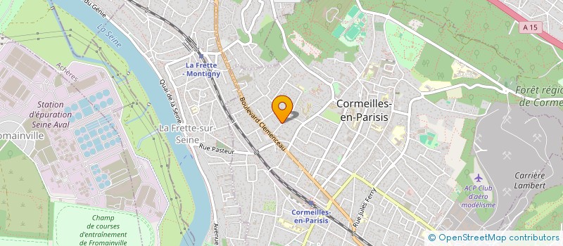 localisation de l'entreprise DEMETER  CORMEILLES-EN-PARISIS