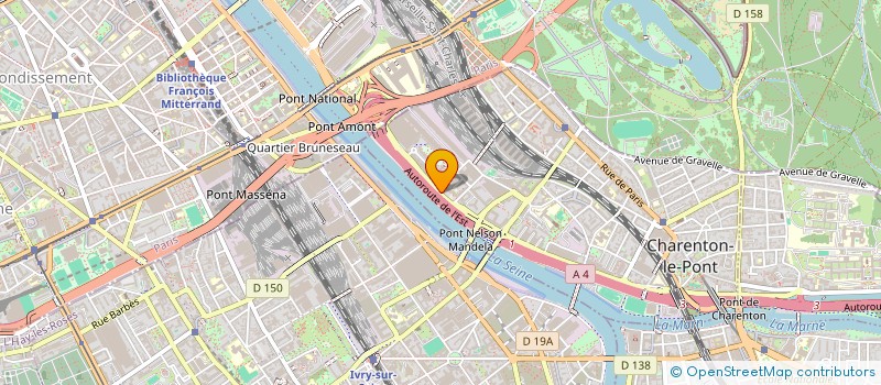 localisation de l'entreprise DEMETER  CHARENTON-LE-PONT