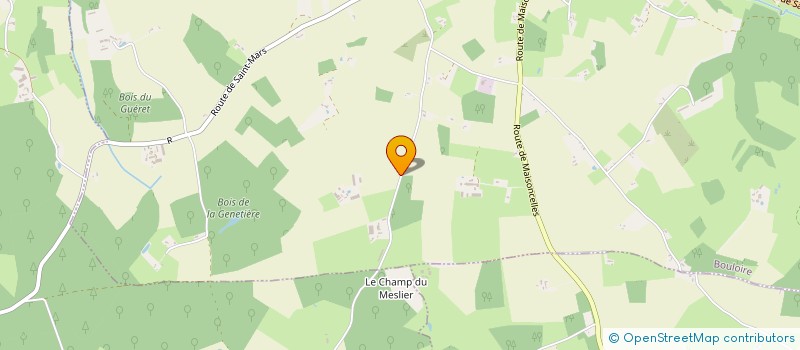 localisation de l'entreprise DEMETER  BOULOIRE