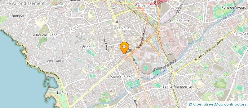 localisation de l'entreprise DEMETER à MARSEILLE
