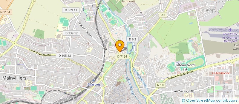 localisation de l'entreprise DEMETER HOLDING à CHARTRES