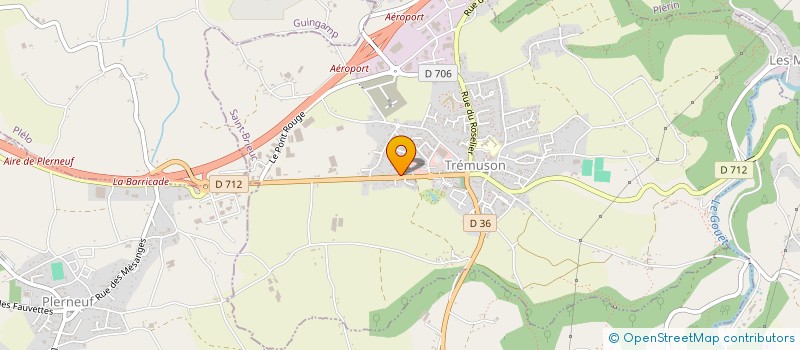 localisation de l'entreprise DEMETERRE à TREMUSON