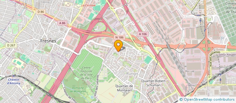 localisation de l'entreprise DEMETIA à RUNGIS