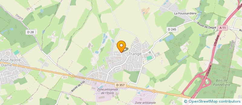 localisation de l'entreprise DEMETIS INVESTISSEMENT  LE MANS