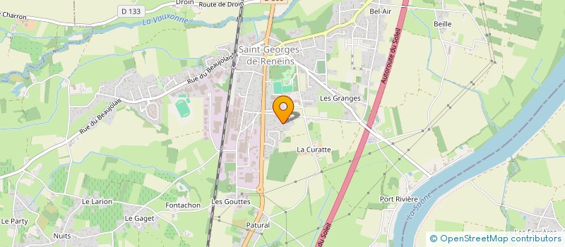 localisation de l'entreprise DEMETRIO CAMPISI  SAINT-GEORGES-DE-RENEINS