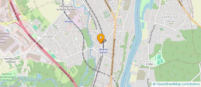 localisation de l'entreprise DEMETRO à CORBEIL-ESSONNES