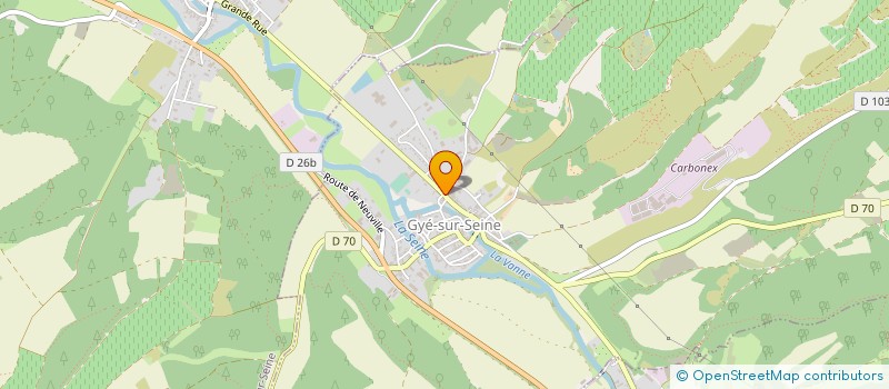 localisation de l'entreprise DEMETS BREMENT à GYE-SUR-SEINE