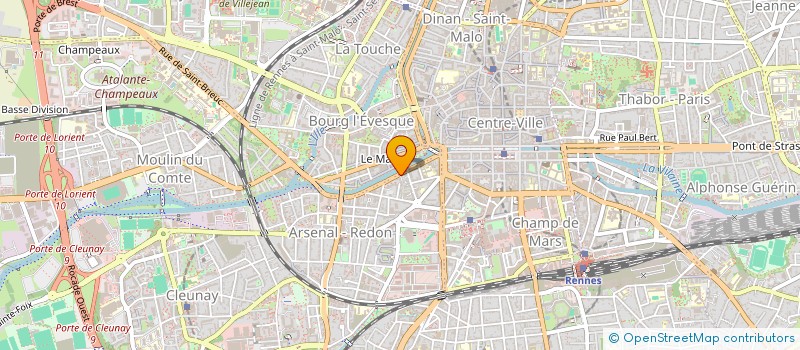 localisation de l'entreprise DEMEUR ECO PLUS  RENNES