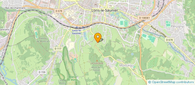 localisation de l'entreprise DEMEURE DELORT  MONTAIGU