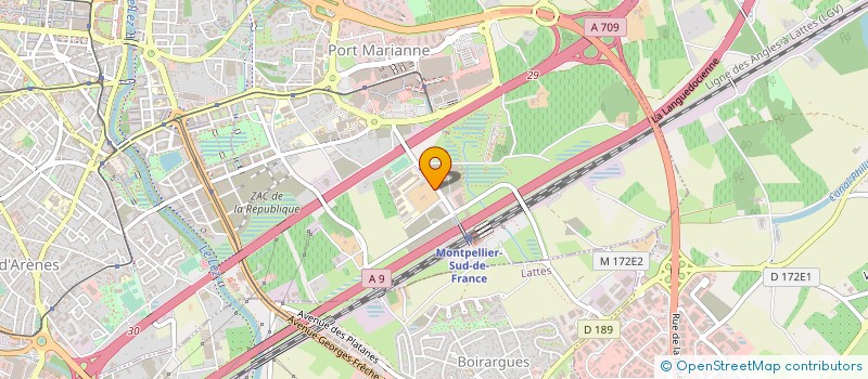 localisation de l'entreprise DEMEURE DES BROUSSES à MONTPELLIER