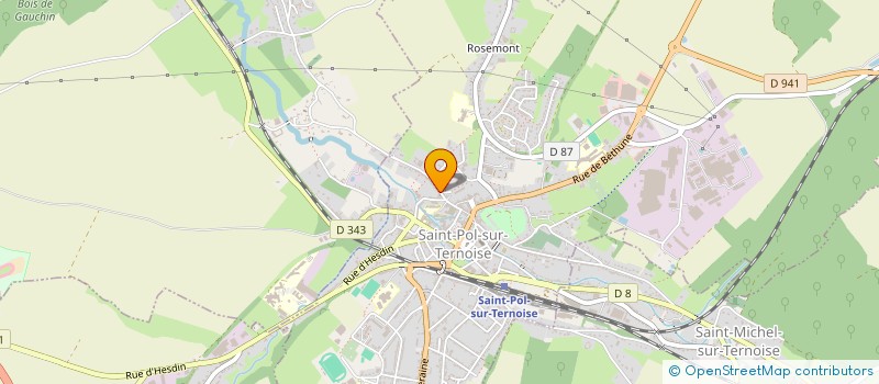 localisation de l'entreprise DEMEURE L'EAU VIVE DU TERNOIS à SAINT-POL-SUR-TERNOISE