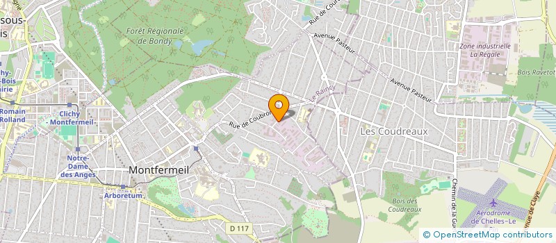 localisation de l'entreprise DEMEURE LMN à MONTFERMEIL