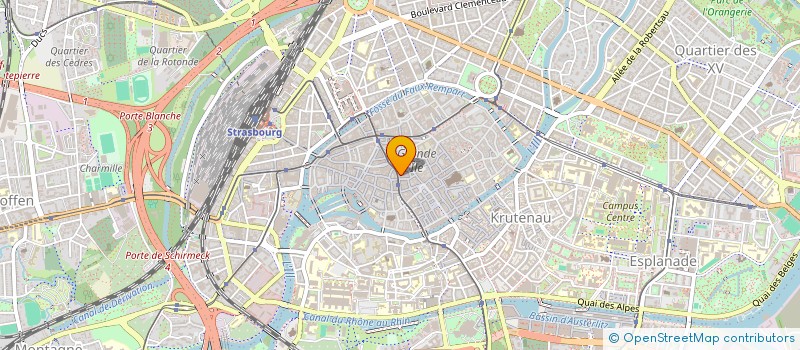 localisation de l'entreprise DEMEURE SPACIOR ALSACE SA  STRASBOURG