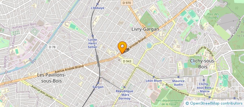 localisation de l'entreprise DEMEURES 2000 & CIE  LIVRY-GARGAN