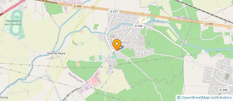 localisation de l'entreprise DEMEURES D'AUTREFOIS à RODILHAN