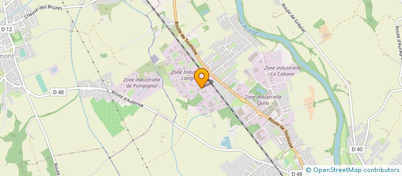 localisation de l'entreprise DEMEURES D'OCCITANIE  AUTERIVE