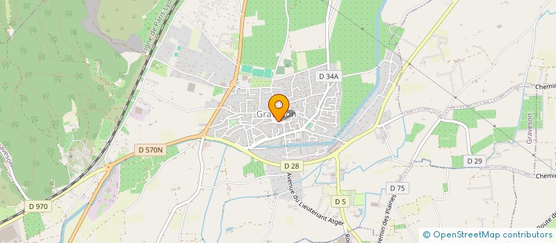 localisation de l'entreprise DEMEURES DE CESAR  GRAVESON