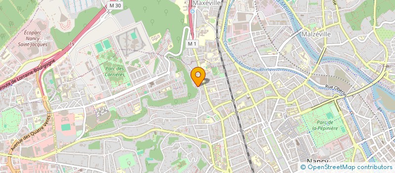 localisation de l'entreprise DEMEURES DE LORRAINE  NANCY