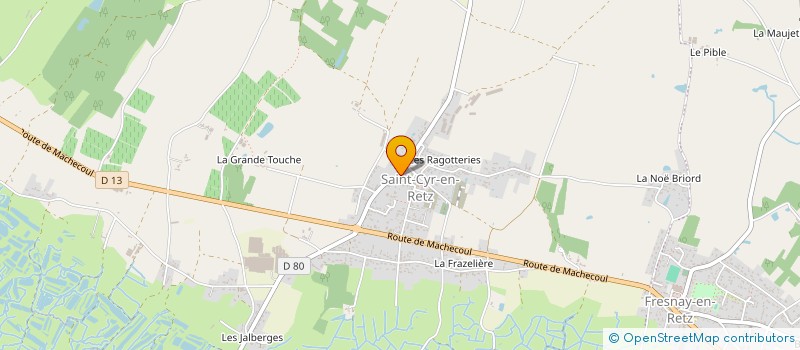 localisation de l'entreprise DEMEURES ET LOGIS D'EUROPE  VILLENEUVE-EN-RETZ