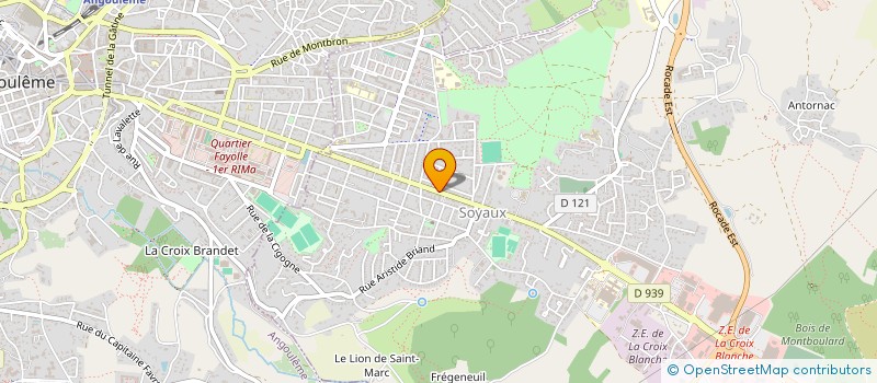 localisation de l'entreprise DEMEURES ET PATRIMOINE  SOYAUX