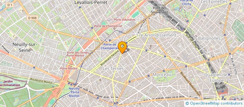 localisation de l'entreprise DEMEURES JBS  PARIS