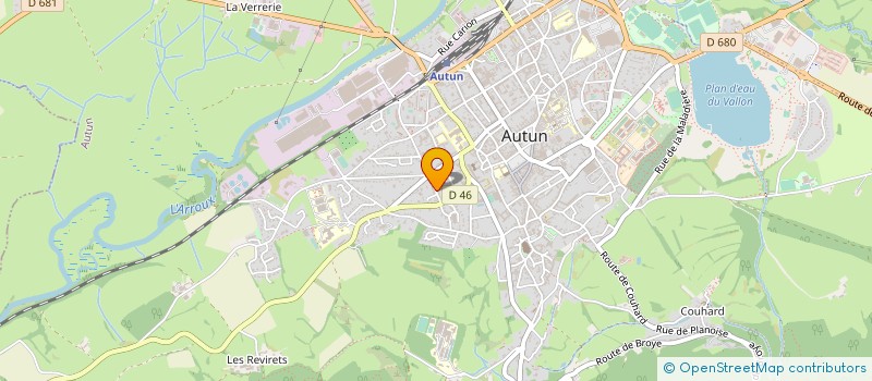 localisation de l'entreprise DEMEUSOIS FRITSCH ROOSEN à AUTUN