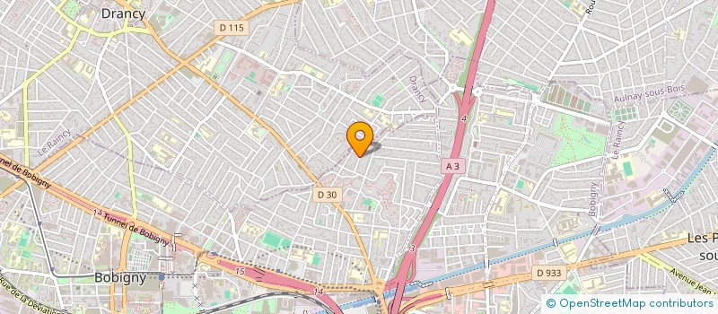 localisation de l'entreprise DEMEX BAT  BOBIGNY