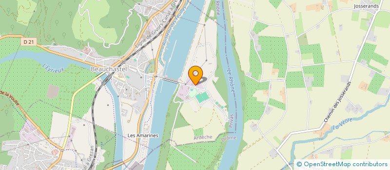 localisation de l'entreprise DEMEX FR à BEAUCHASTEL
