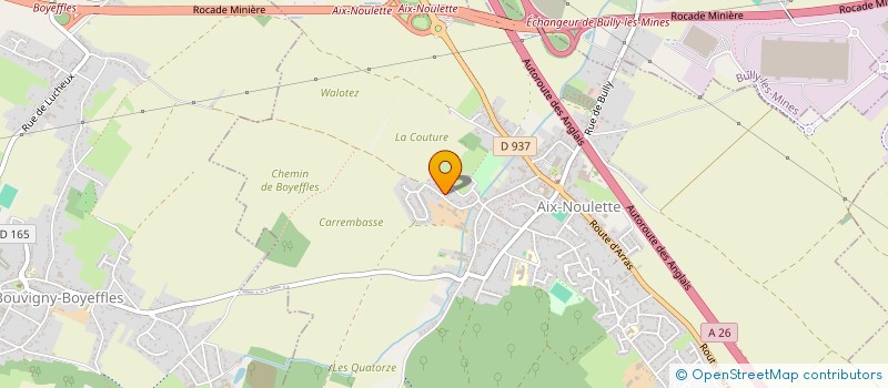 localisation de l'entreprise DEMEY BRESSON  AIX-NOULETTE