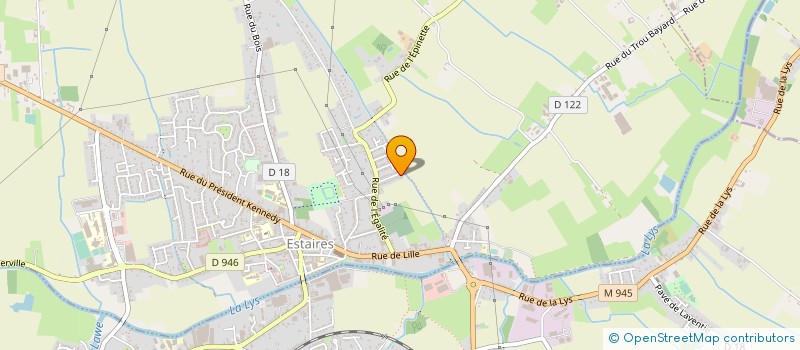 localisation de l'entreprise DEMEYER RENOVATION  ESTAIRES