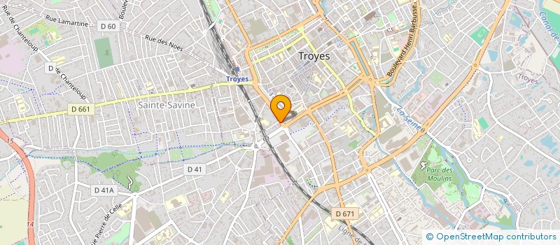 localisation de l'entreprise DEMEZGO  TROYES