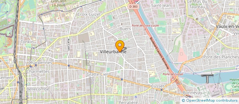 localisation de l'entreprise DEMFIRST à VILLEURBANNE