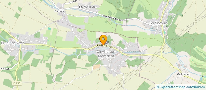 localisation de l'entreprise DEMFRET  OINVILLE-SUR-MONTCIENT